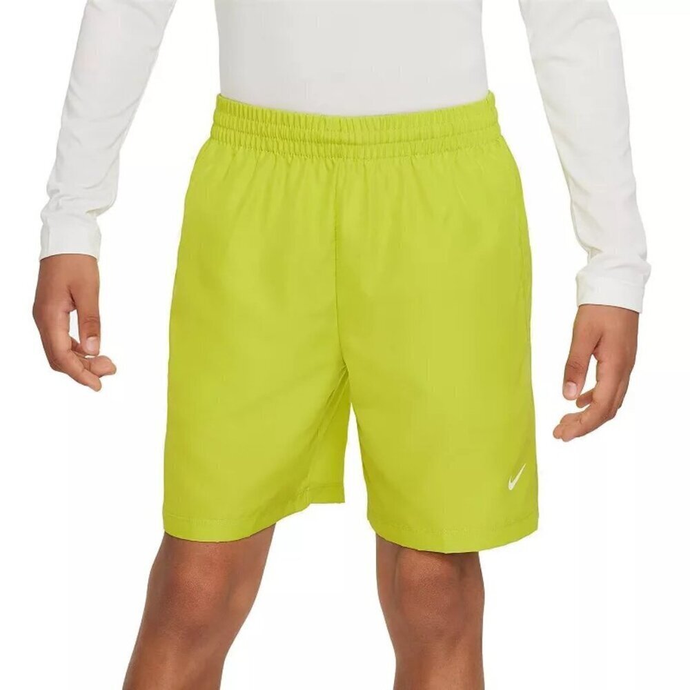 Nike Youth Boys Large Dri-FIT Multi+ Training‎ Shorts Standard Fit in Green 1806